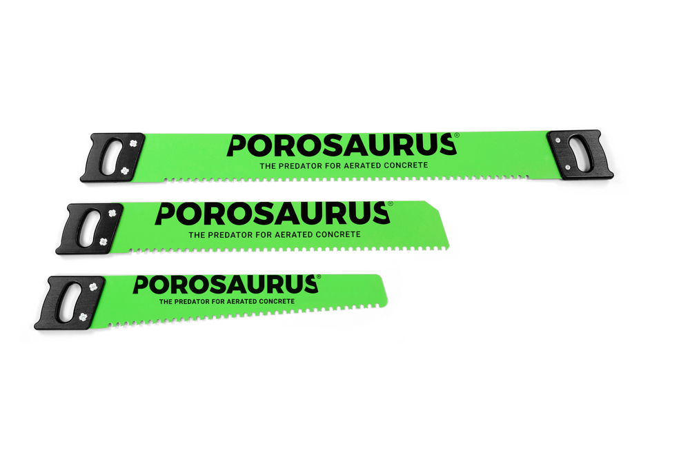 POROSAURUS® saws (set of 3 pieces)